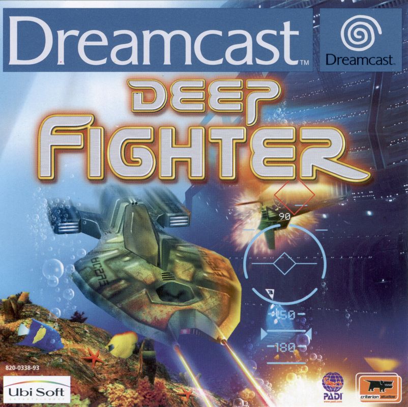 Deep Fighter box art for Sega Dreamcast